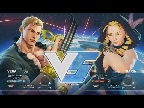 RocFGC Online Battle - Shadow Payaso (Vega) vs Nogarremi (Karin) part 3