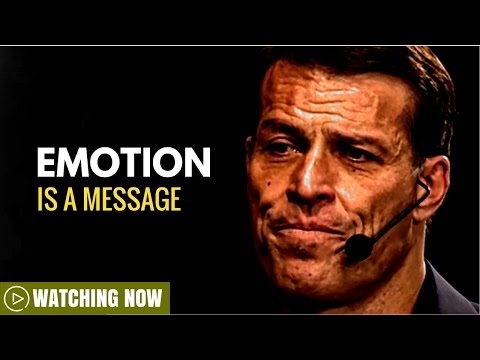 Tony Robbins: Emotion is a Message ( Tony Robbins Depression )
