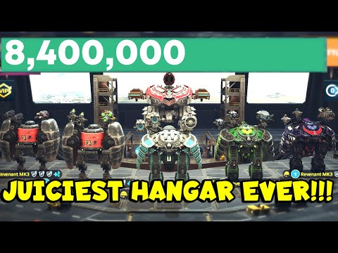 OMG! 5 Traditionalist Revenant & 4x Plated Armor LUCHADOR The Toughest Hangar In The Game War Robots