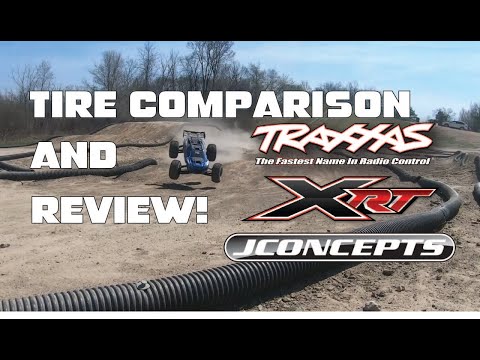 Testing the new JConcepts Choppers and Magmas with the Traxxas XRT on a Dirt Track!
