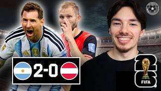 Messi Breaks World Cup Record, Austria’s Attack Let’s Them Down | Argentina 2 Austria 0 Reaction