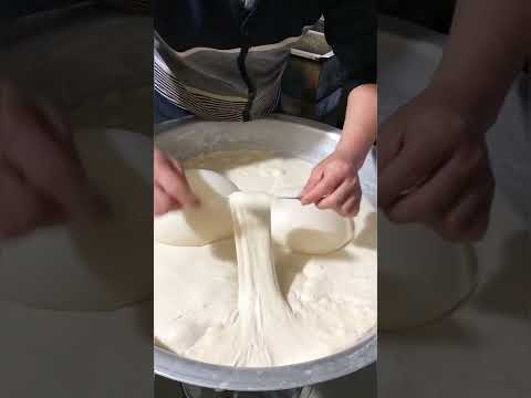 Sticky dough trick for frying