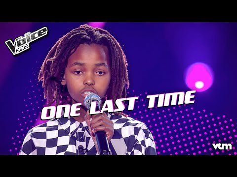 Sipho - 'One Last Time' | Knockouts | The Voice Kids | VTM