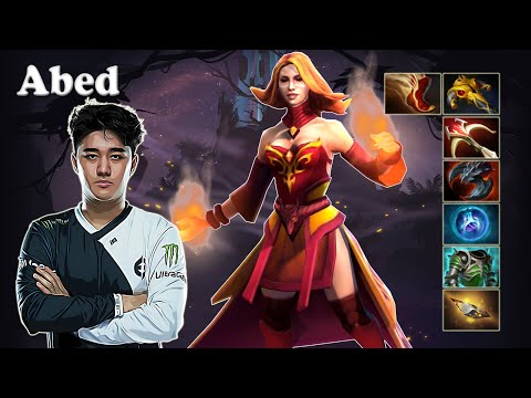 Abed - Lina Midlane | Dota 2 7.30e Gameplay