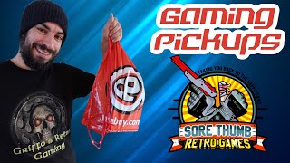 RETRO GAME PICKUPS (SORE THUMB RETRO AND CEX)