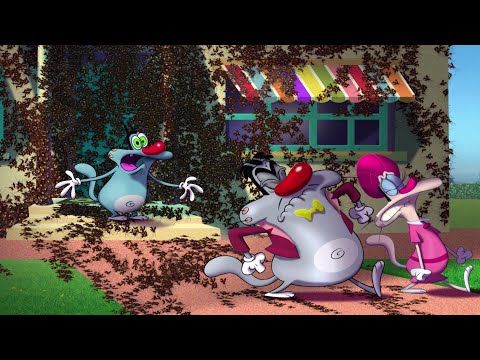 हिंदी Oggy and the Cockroaches 😱 A LOT OF COCKROACHES 😱 Hindi Cartoons for Kids