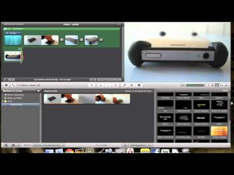 Tutorial iMovie en español 2 de 2