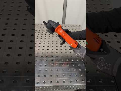 FEIN CG 15-125 BLP INOX 1500W Brushless Angle Grinder with Dead Man Switch - 125mm, Made in Germany