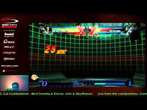 Comboratory.com - UMVC3: Infrit ClockwOrk Combofiend 86'd Fanatiq Knives Dash Link & HeyWarren pt6