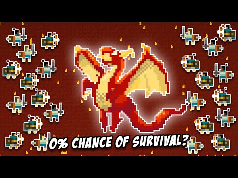 I Forced Them To Fight Endless Waves Of DRAGONS - Worldbox