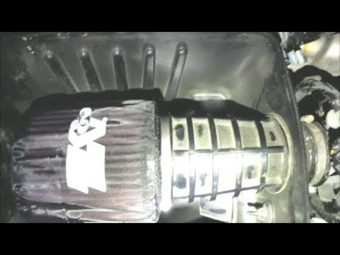 K&N AIR FILTER INSTALL 2015 HONDA RUBICON