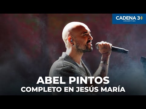 ABEL PINTOS - Recital COMPLETO en JESÚS MARÍA 2025 | Cadena 3 Argentina