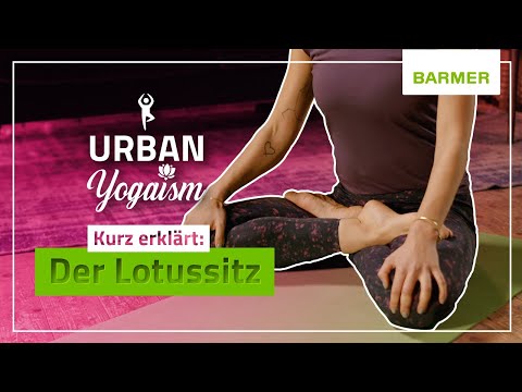 Kurz erklärt: Lotussitz // Recap Yoga-Session PMS // mit Urban Yogaism