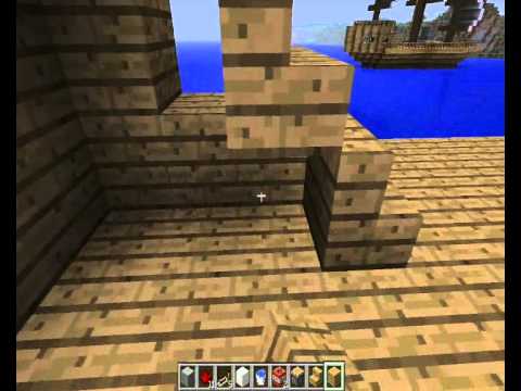 comment construire bateau minecraft