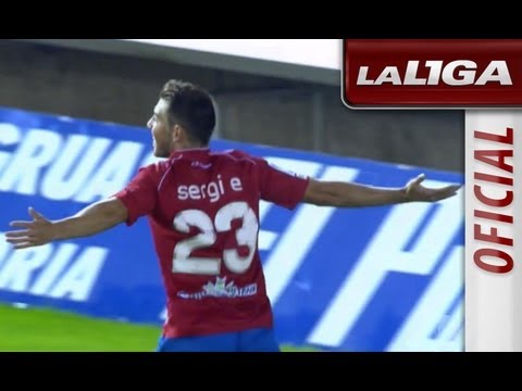 Gol de Sergi Enrich (1-0) en el CD Numancia - UD Las Palmas - HD