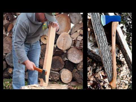 How I Make an Axe Handle from Rived Lumber: Tips, Techniques, Tools, and Testing!.