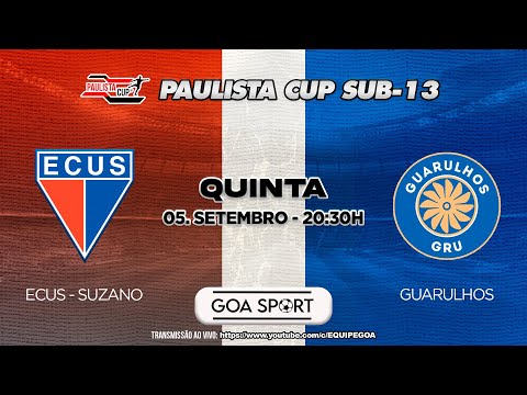 SUB-13/ ECUS SUZANO X GUARULHOS - 2ªRODADA - PAULISTA CUP 2024