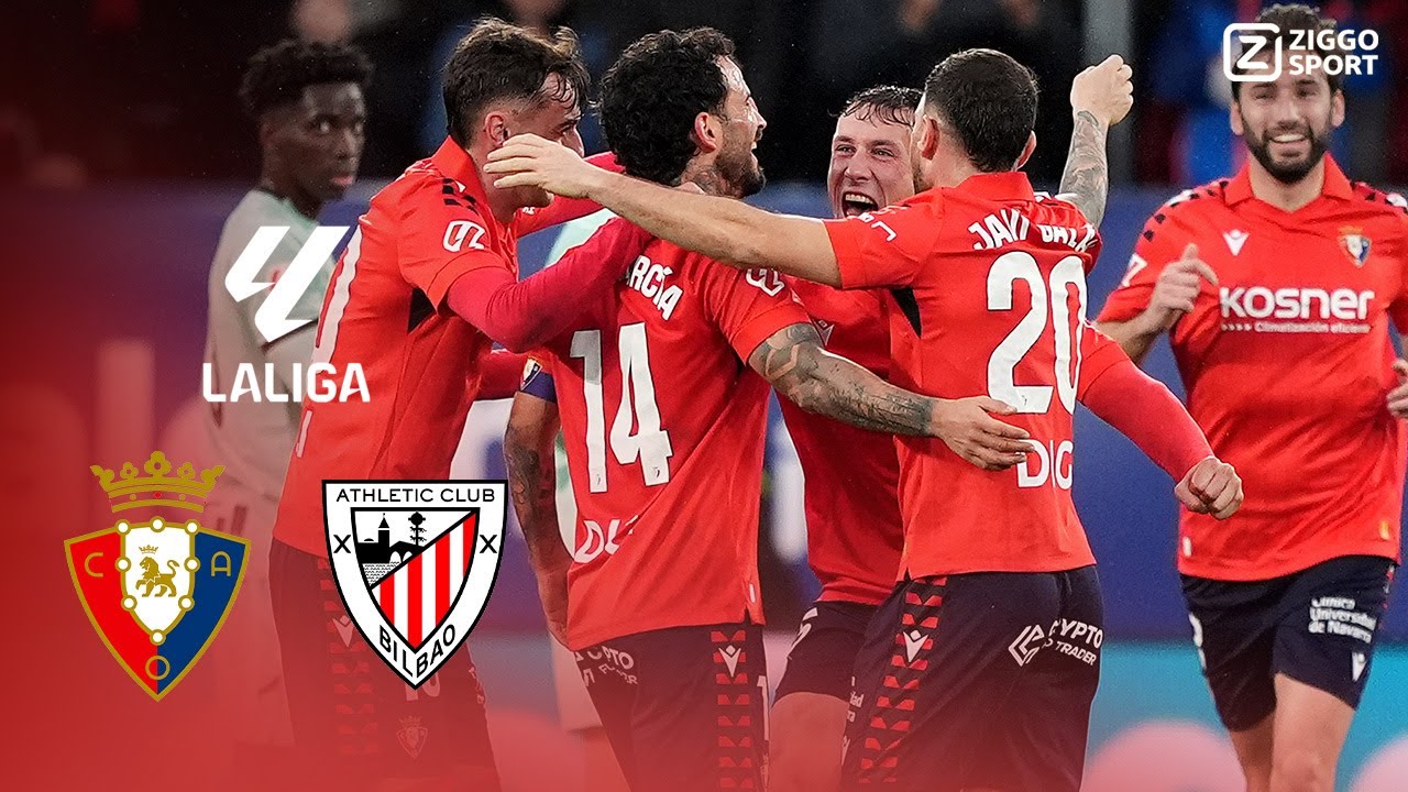 BOEM! WAT EEN SNOEIHARDE VRIJE TRAP!! 😍🔥 | Osasuna vs Athletic  | La Liga 2025/26 | Samenvatting