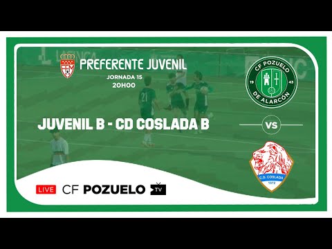 🔴 DIRECTO | CF POZUELO JUVENIL B 🆚 CD  COSLADA B | J15