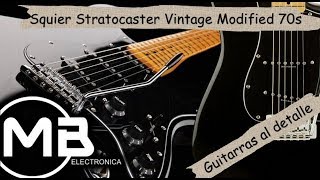 Video thumbnail for Squier Stratocaster Vintage Modified 70s Review by Electrónica para Músicos