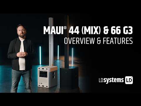 LD Systems Maui 44 G3 Black