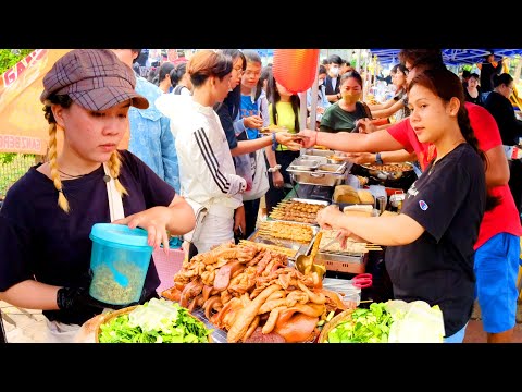 Best Food from the World! Biggest Street Food Fair @Olympic Stadium After CAMBODIA SEA GAMES