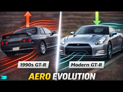The Aero Problem Nissan Solved Between the R32 and R35 GT-R