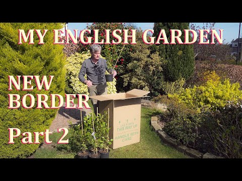 , title : 'Planting a Hedge - New Border Part 2 - My English Garden April 2021'