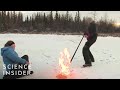 Why You Can Light These Frozen Lakes On Fire