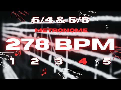 278 BPM - 5/4 & 5/8 Metronome