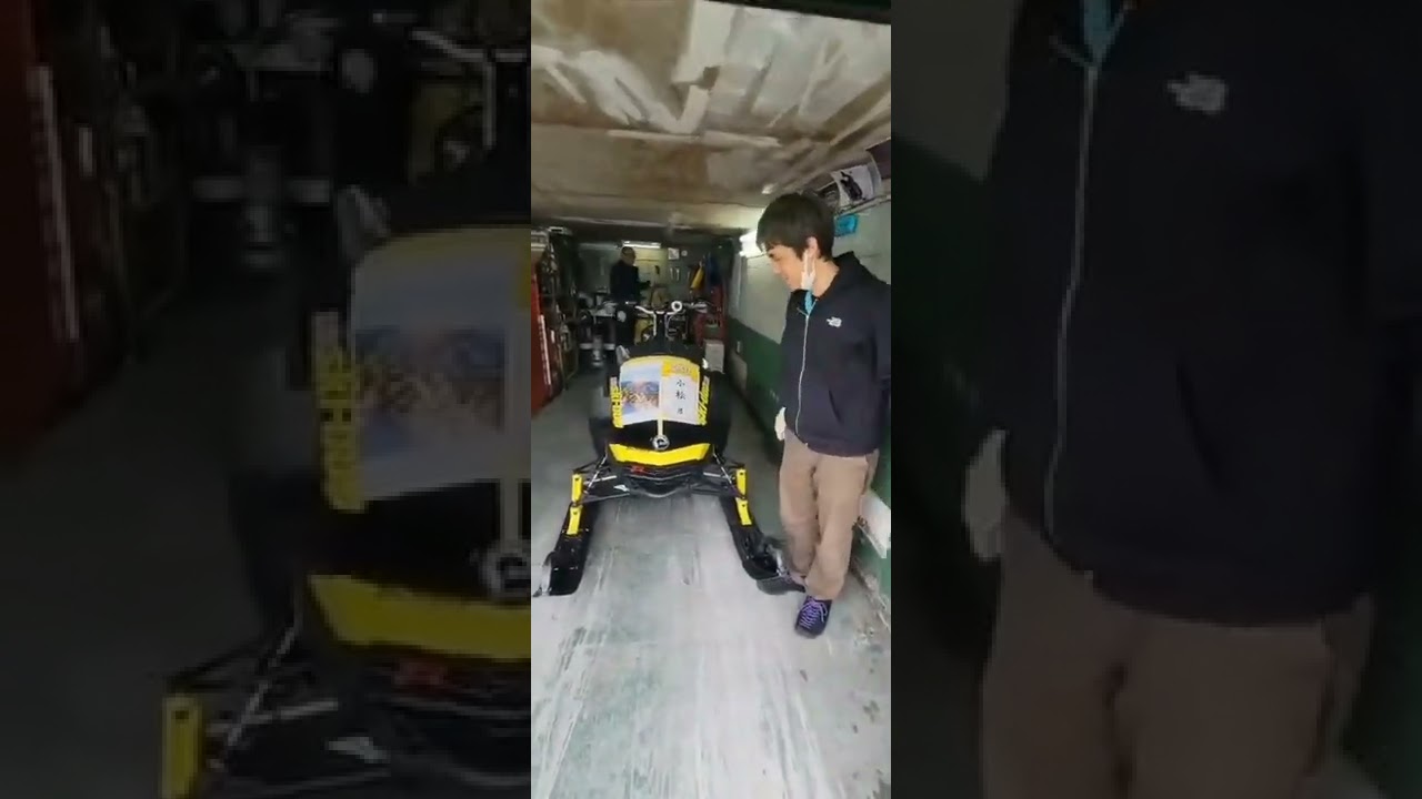 2022 スノーモービル 納車セレモニー