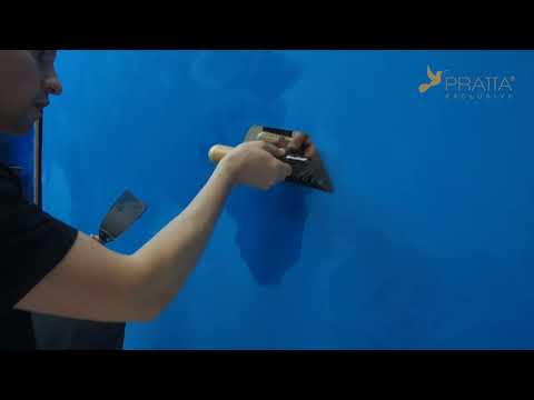 PRATTA Marmorino Classic - 2 finish coatings technique of application