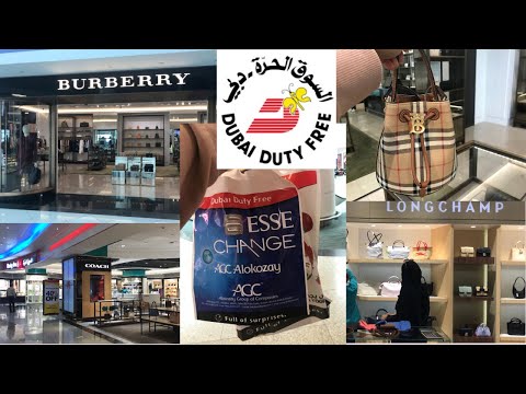 VLOG DE COMPRAS DUTY FREE DO AEROPORTO DE DUBAI 🇦🇪 | LONGCHAMP PEQUENO UNBOXING