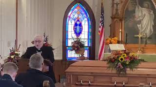 Funeral for Gene Melby