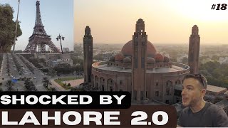 SHOCKED by LAHORE 2.0: Jamia Masjid in Bahria town, the modern side of the city + Eiffel tower