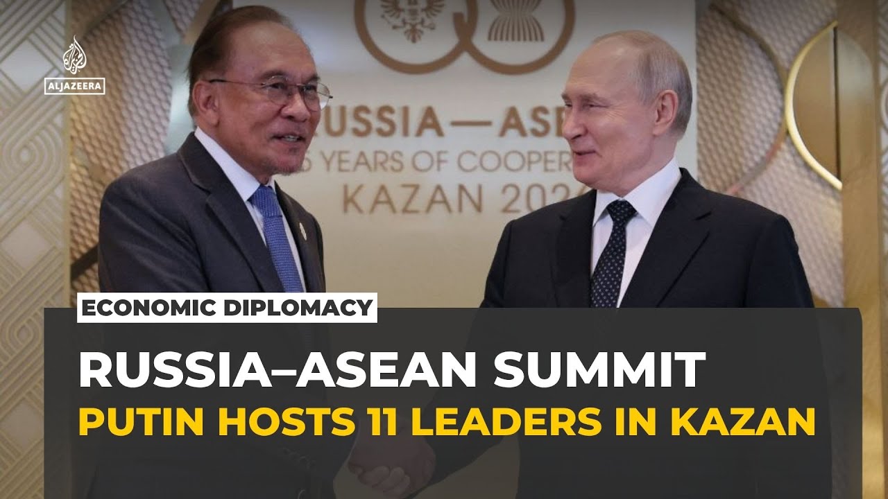 Putin hosts Russia–ASEAN summit in Kazan as ties mark 35 years