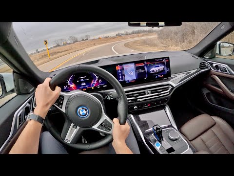 Thumbnail for 2023 BMW i4 eDrive40 - POV Driving Impressions by GAZ, SEAT, BMW, BMW i4