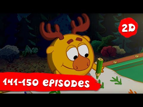 KikoRIKI 2D Cartoons | Full Episodes collection (Episodes 141-150) | for Kids | en