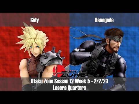 OZone12W5 - LQ - Gidy vs Renegade