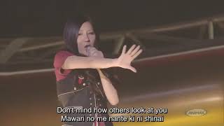 SCANDAL - Koshi Tantan (LIVE - Romaji &amp; English Subtitles)