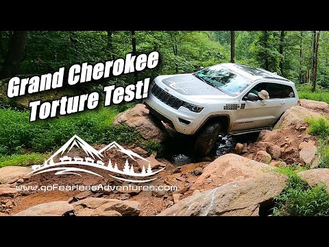 Crawl Daddy & Crawler Ridge, Rausch Creek Offroad Jeep Badge of Honor, Jeep Grand Cherokee WK2