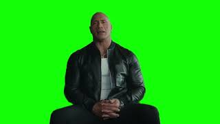The Rock "I immediately said: I fucking love it" green screen