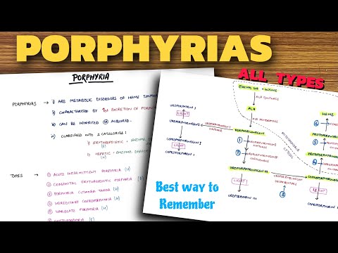 Porphyrias Biochemistry | All Types | With Mnemonics