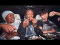 Rakai Ray Reggie Eat LAMB CHOPS In Ray S New Lamborghini Urus