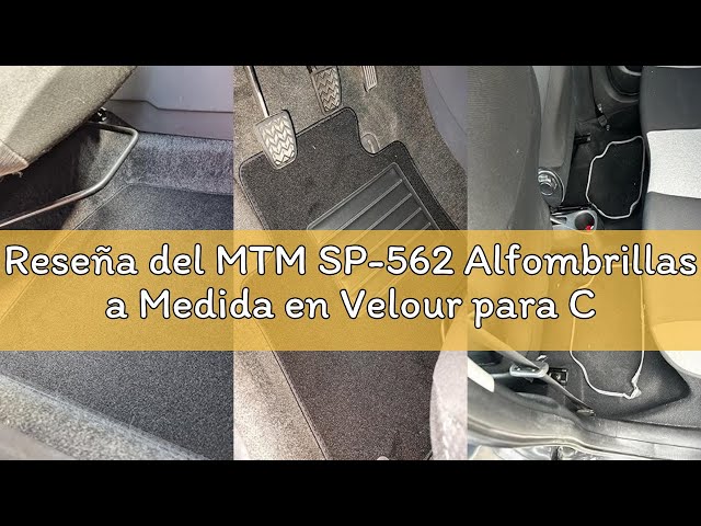 Vídeo relacionado con MTM SP-2201 Alfombrillas a Medida en Velour para Countryman 09.2010-2016