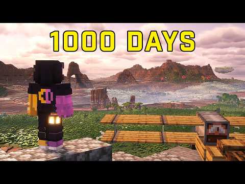 I Survived 1,000 Days in the Most Beautiful Minecraft Modpack