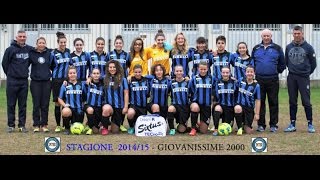 preview picture of video 'ASD FEMMINILE INTER MILANO - stagione 2014/2015(8A) - cat. Giovanissime 2000 - COMO 2000'