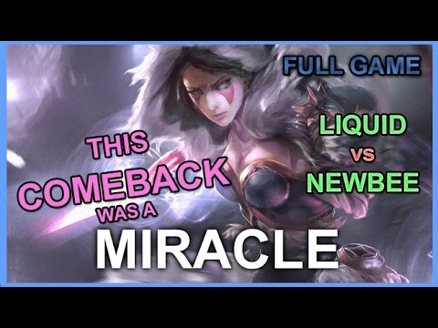 Miracle Templar Assassin | INCREDIBLE | Liquid vs Newbee @ Kiev Major - 7.05 Full Game