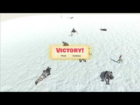 8 Crossbow Aneko snow vs all units - Animal Revolt Battle Simulator