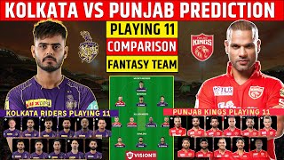 KKR vs PBKS Dream11 Prediction IPL | KOL vs PUN Dream11 Team Prediction |Dream11 Team of Today Match